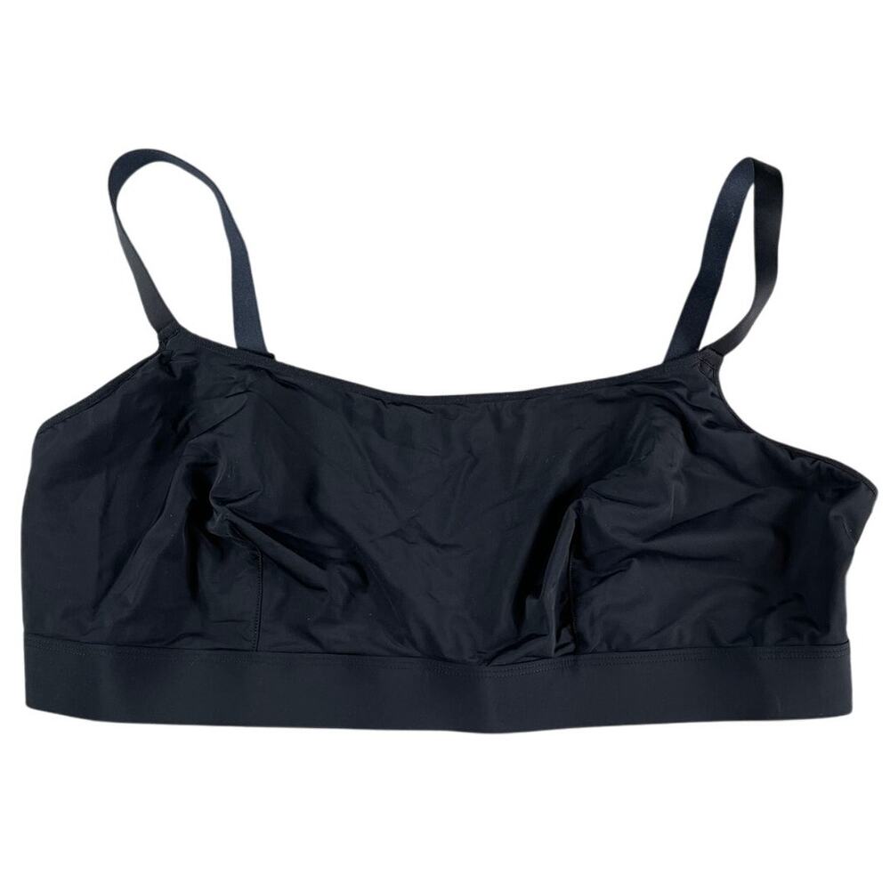 Parade Bra Womens Size S3 34B Black Unlined Stretch Nylon Racerback NWT